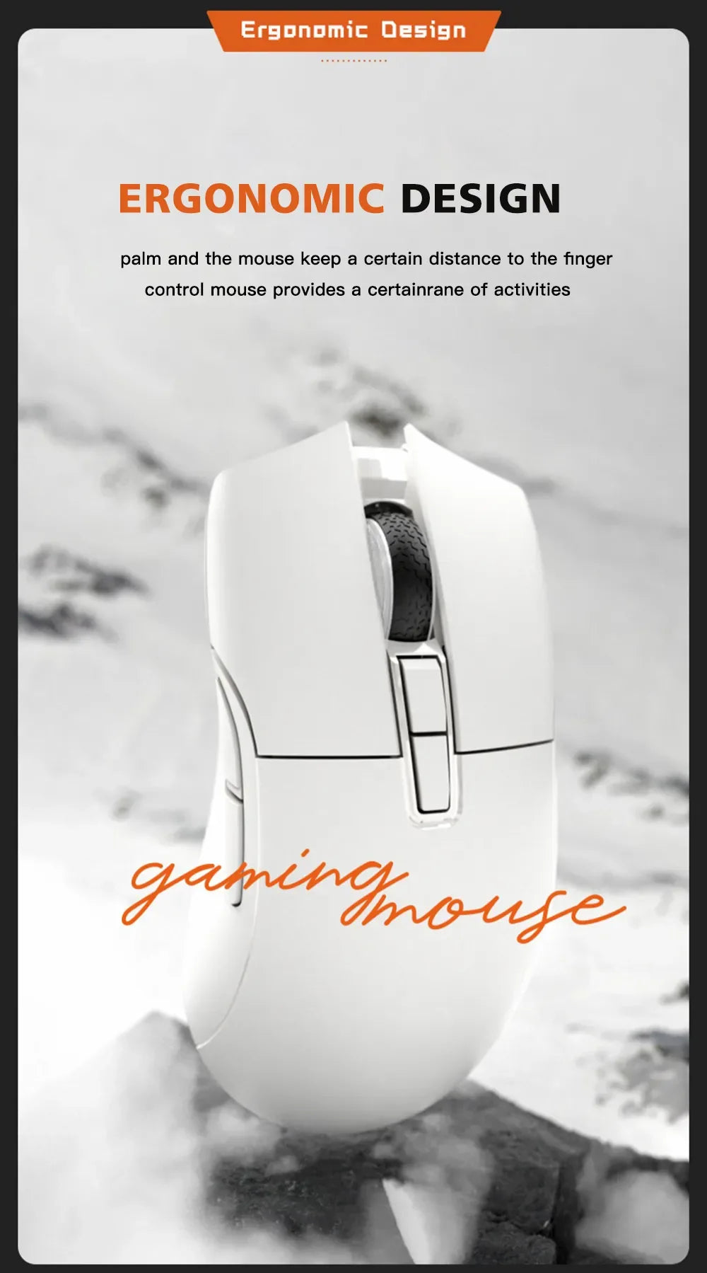 Darmoshark N3 Gaming Mouse Wireless Bluetooth Tir -Mode Telink 8273 PAW3395 Sensor 26000DPI Macro Game Mouse TTC For PC Laptop