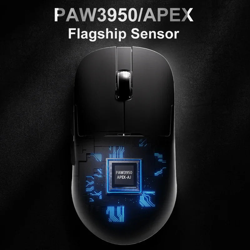 AJAZZ AJ159 APEX/AJ159PRO Wireless Gamer Mouse with RGB Magnetic Charging Base Lightweight AJ159P Gaming Mouse for PC Laptop