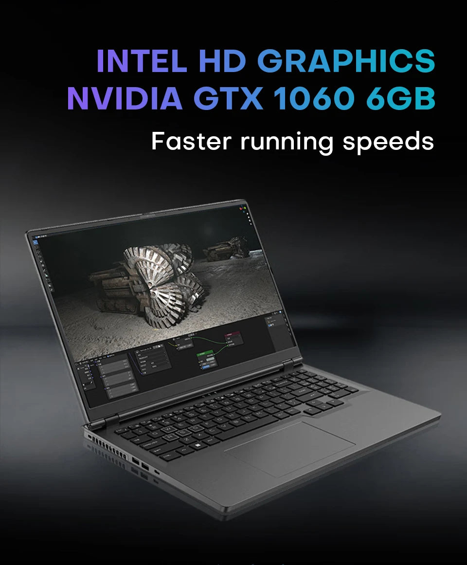 2025 Xiaman 16" Gaming Laptop intel Core i7-6700HQ GTX 1060 IPS 1920*1200 Notebook Gamer 16GB DDR4 1TB SSD Windows 11 Laptop PC