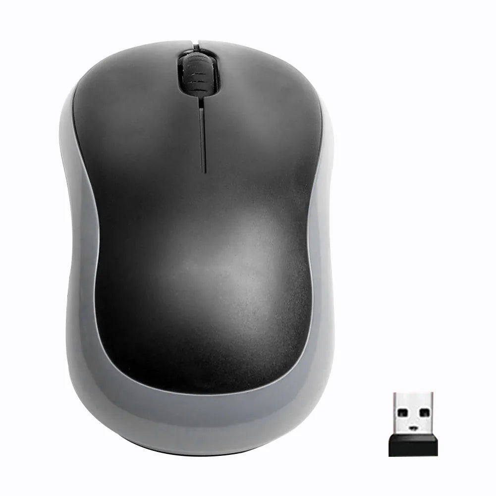1PCS M185 2.4G USB Wireless Mouse 1000 DPI Optical Computer PC Gaming Mice