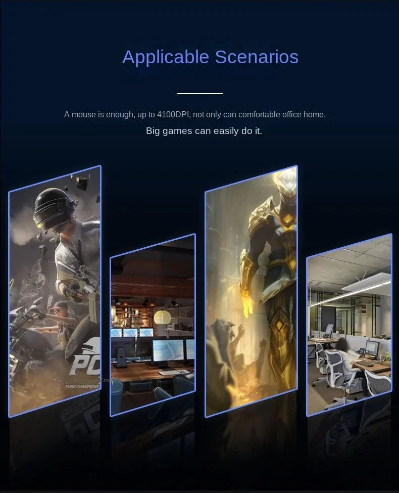 Vertical Mouse Game Ergonomic E-sports Gaming Shooting Mouse Personalized Mouse 3d Competitive Three-dimensional Special-shaped