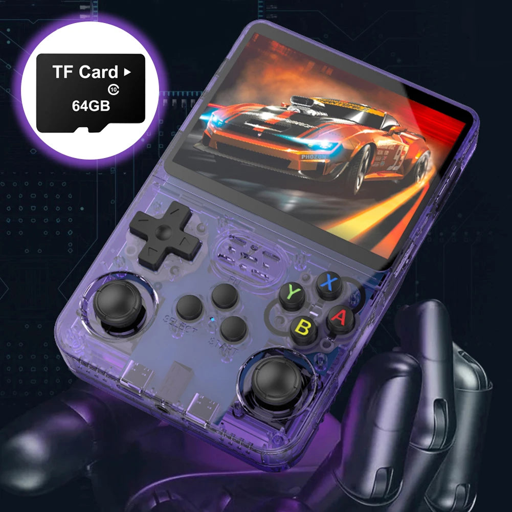 64G Memory Card Built-in 15000+ Game Gaming Memory Card Video Game Memory Card for R36S Handheld Game Console