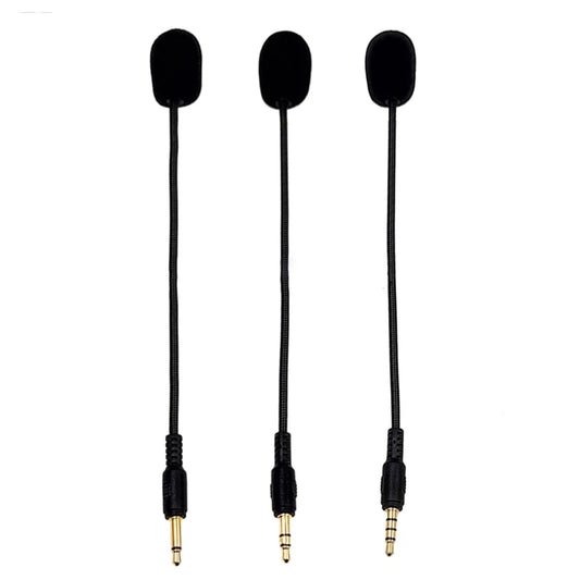 Universal 3.5mm Plug Replacement Noise Reduction Microphone Gaming Headset Bendable Microphone Accessories Props