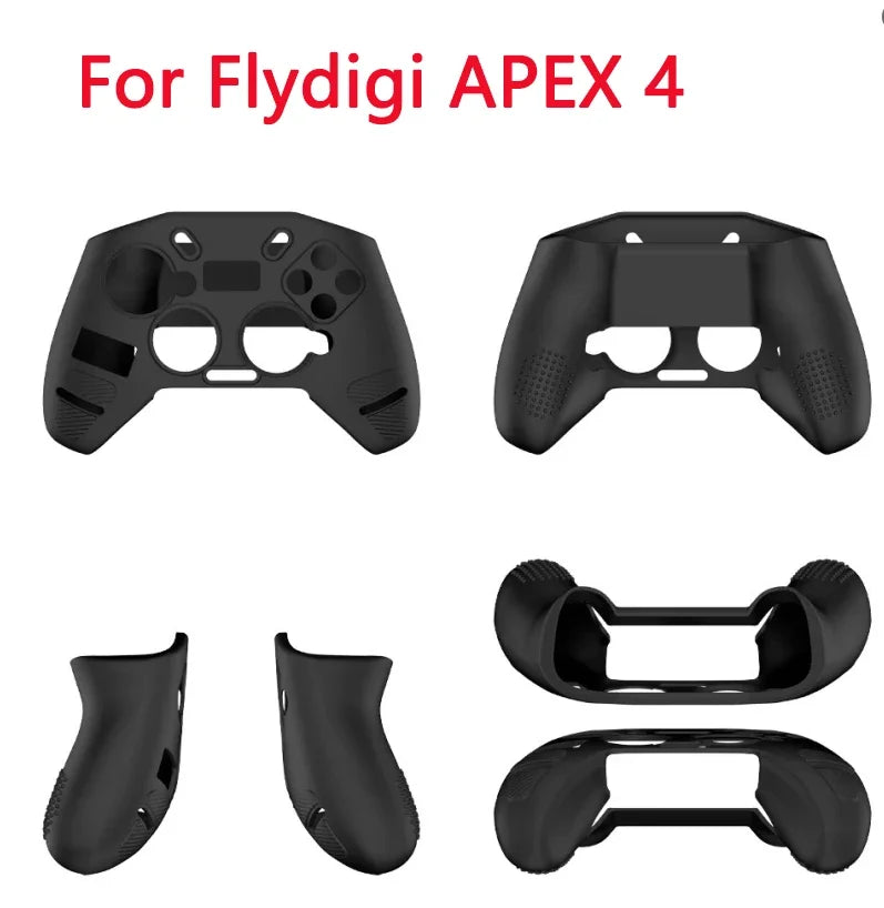 Silicone Case For FLYDIGI Vader 4 Pro / Flydigi APEX 4 Gaming Controller Protective Cover Anti Drop Dustproof Soft Skin Case