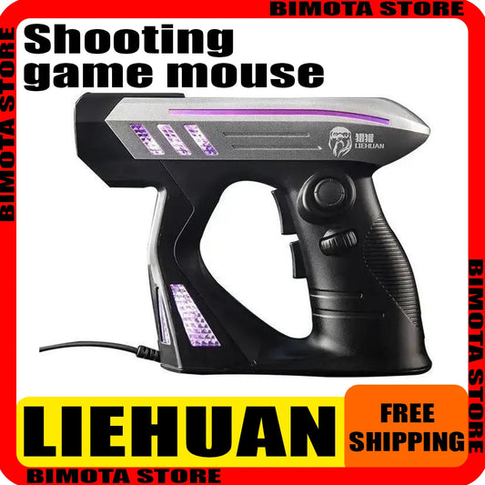 Vertical Mouse Game Ergonomic E-sports Gaming Shooting Mouse Personalized Mouse 3d Competitive Three-dimensional Special-shaped