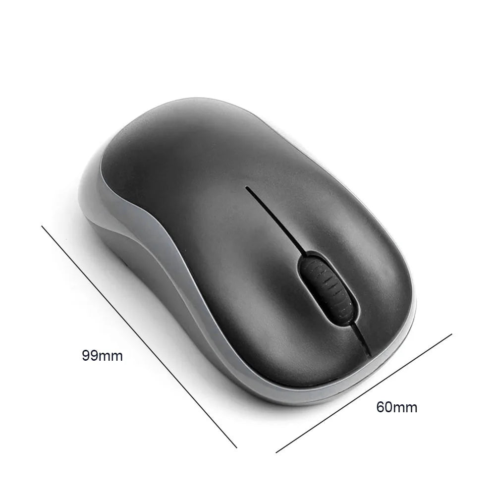 1PCS M185 2.4G USB Wireless Mouse 1000 DPI Optical Computer PC Gaming Mice