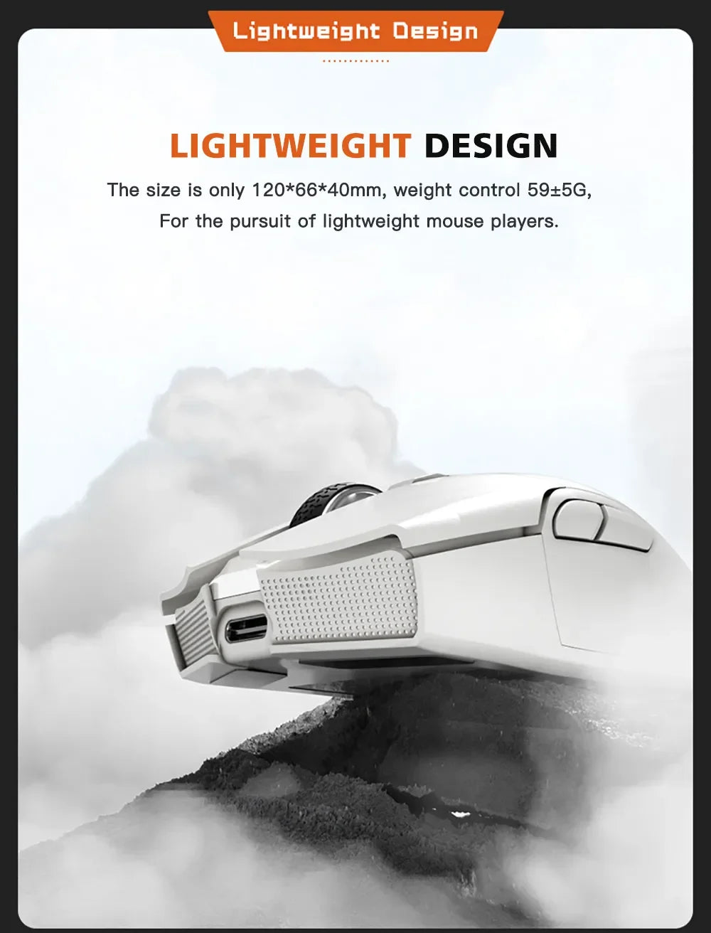 Darmoshark N3 Gaming Mouse Wireless Bluetooth Tir -Mode Telink 8273 PAW3395 Sensor 26000DPI Macro Game Mouse TTC For PC Laptop