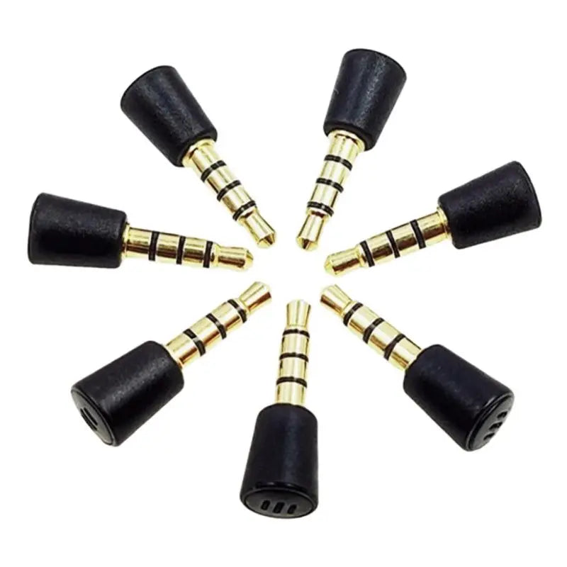 For PS4 Controller Gaming NS Handheld Direct Insertion Microphone Intercom Voice Microphone 3.5 Direct Insertion Microphone