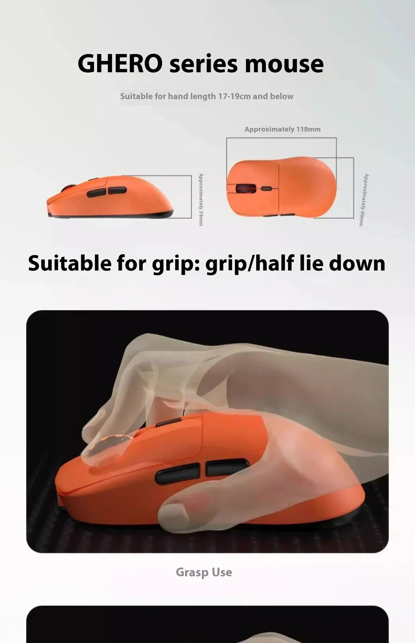 Incott Ghero Pro Gaming Mouse G24/G23 Wireless Mouse 3 mode 2.4G Bluetooth Lightweight PAW3395 Mice customize G24 pro Mouse Gift