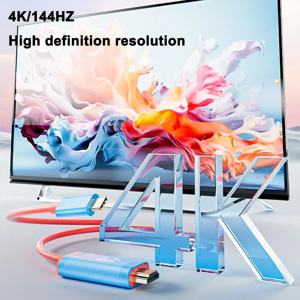 4K60HZ HDMI Cable For Nintendo Switch2 2m Length High-Definition Host Screen Projection Cable Gaming Device Accessory