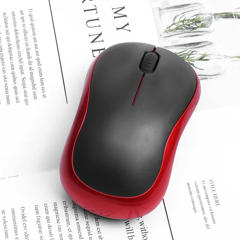 1PCS M185 2.4G USB Wireless Mouse 1000 DPI Optical Computer PC Gaming Mice