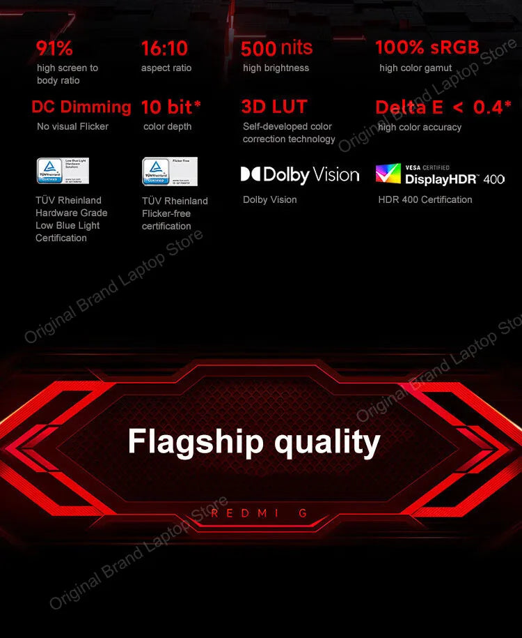 2024 Xiaomi Redmi G Pro Gaming Laptop 16 Inch 2.5K 240Hz E-Sports Screen Netbook i9-14900HX 16GB 1TB RTX4060 Gaming Notebook PC