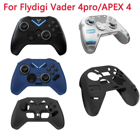 Silicone Case For FLYDIGI Vader 4 Pro / Flydigi APEX 4 Gaming Controller Protective Cover Anti Drop Dustproof Soft Skin Case