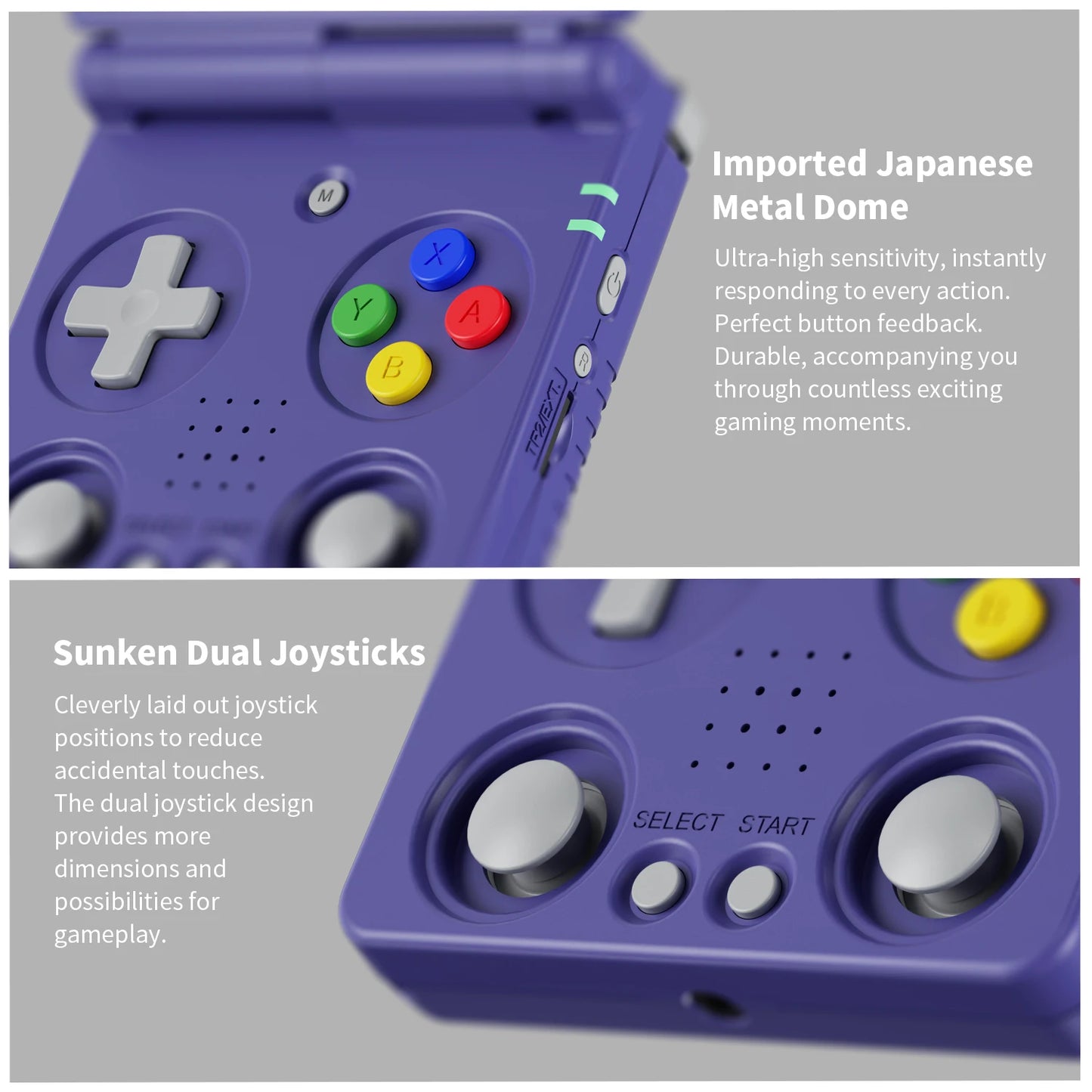 Anbernic RG34XXSP RG35XXSP Flip Handheld Game Console IPS Screen Linux 64-bit Collapsible Retro Video Gaming Player 5000+ Games