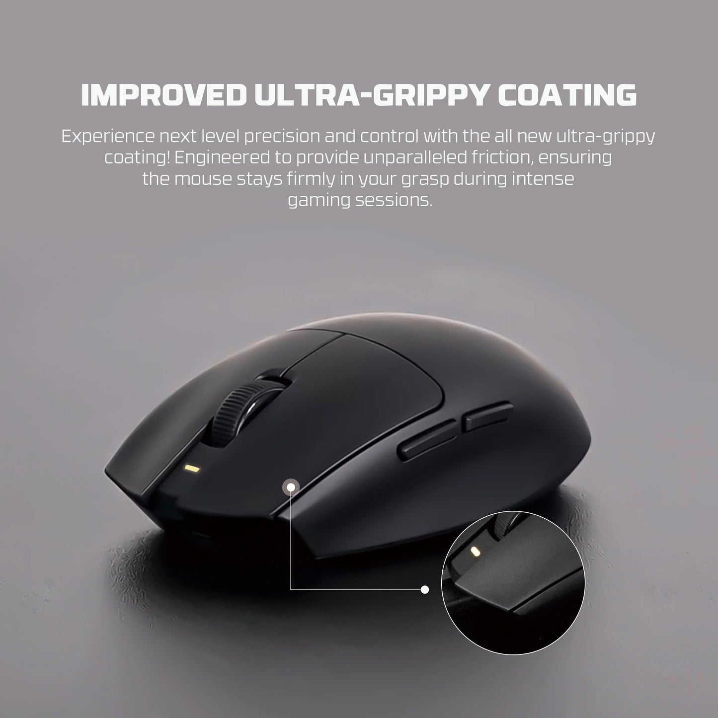 FANTECH ARIALL XD7V2 Wired and Gaming Mouse PAW3395 Mice Ultralight 53gr 26000DPI Huano TBSPD Switch  Non-slip Coating Mouse