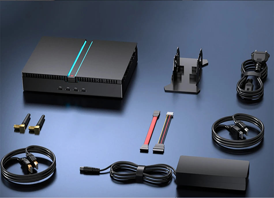 Msecore MV300 14th Intel Core i5 i7 i9 RTX 4070 12G Gaming Mini PC Windows 11 Office Desktop Computer DDR5 NVME WiFi6E BT5.3