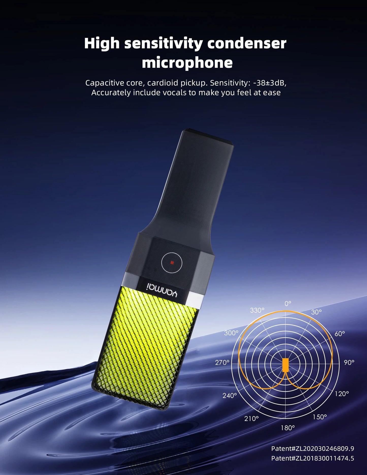 Gaming Computer Professional Condenser Microphone Mic PC Laptop USB Wired Live Streaming Podcast Studio Mike Kit Gamer Karaoke