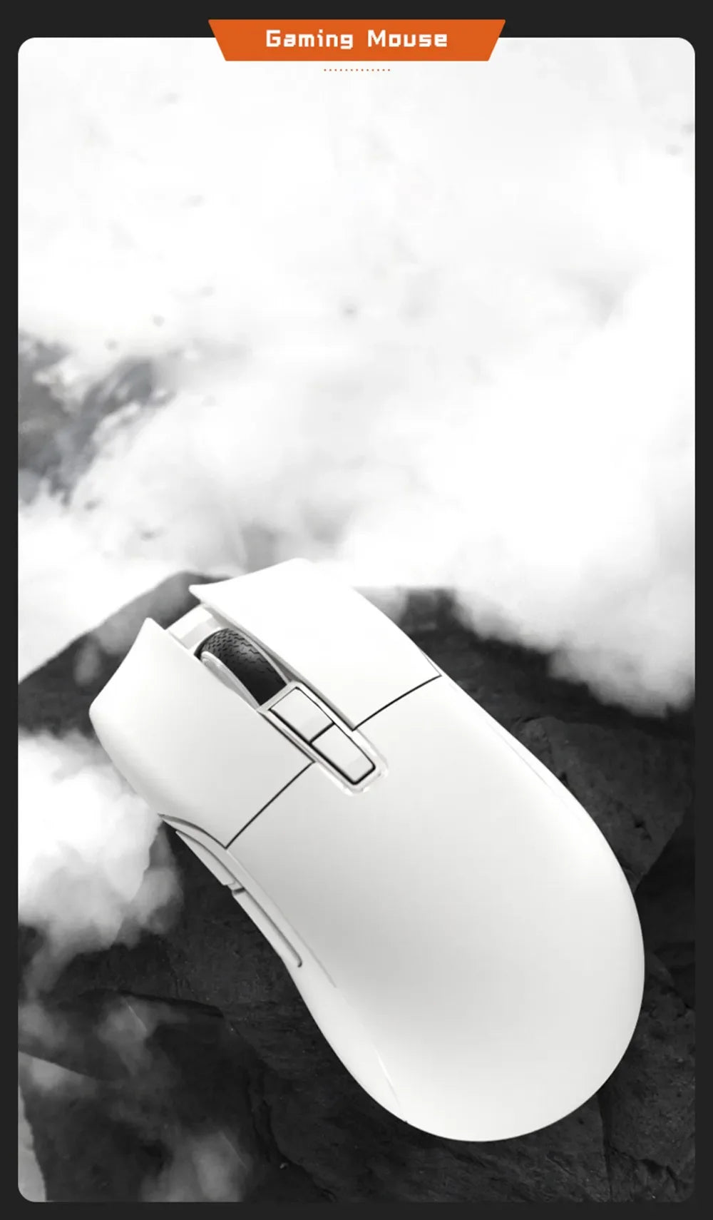 Darmoshark N3 Gaming Mouse Wireless Bluetooth Tir -Mode Telink 8273 PAW3395 Sensor 26000DPI Macro Game Mouse TTC For PC Laptop