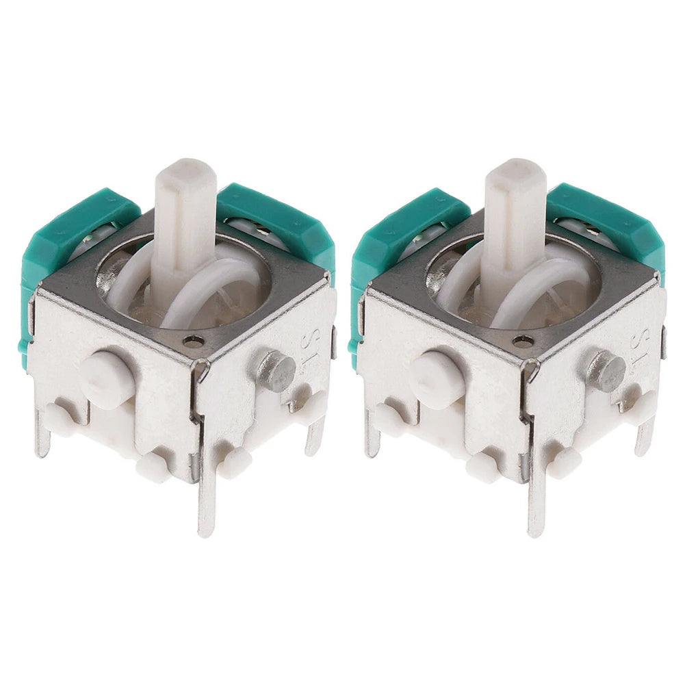 2pcs 3D Analog Rocker Joystick Axis Sensor Module Potentiometers Thumb Stick Replacement Parts for Nintend NGC Gamecube