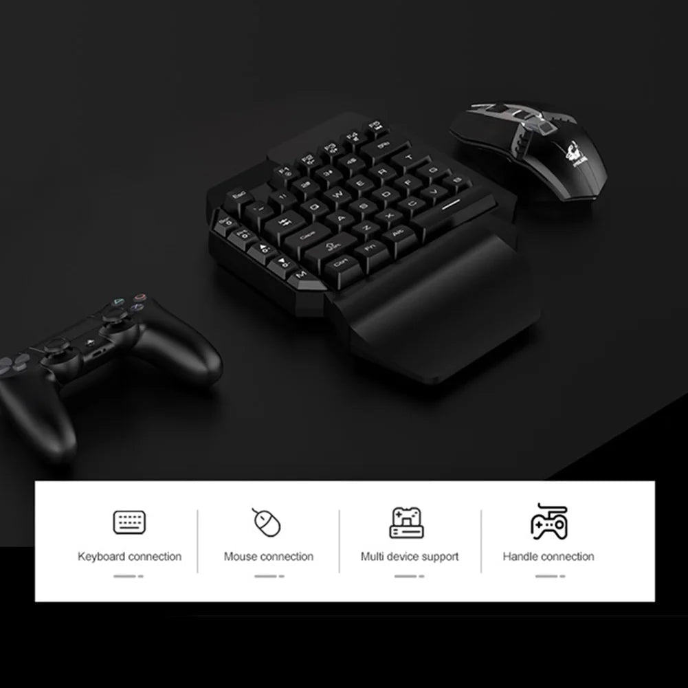 G6L Gaming Keyboard Mouse Converter Portable Wired Mobile Controller Adapter for Nintend Switch Xbox One PS3 PS4 Game Console
