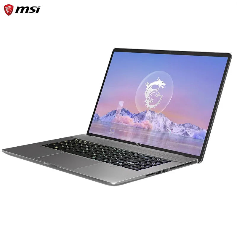 MSI Creator Z17HX Studio Laptop 17 Inch 2.5K 165Hz IPS TouchScreen Notebook i9-13980HX 32GB 2T RTX4070 Gaming Computer Ultrabook