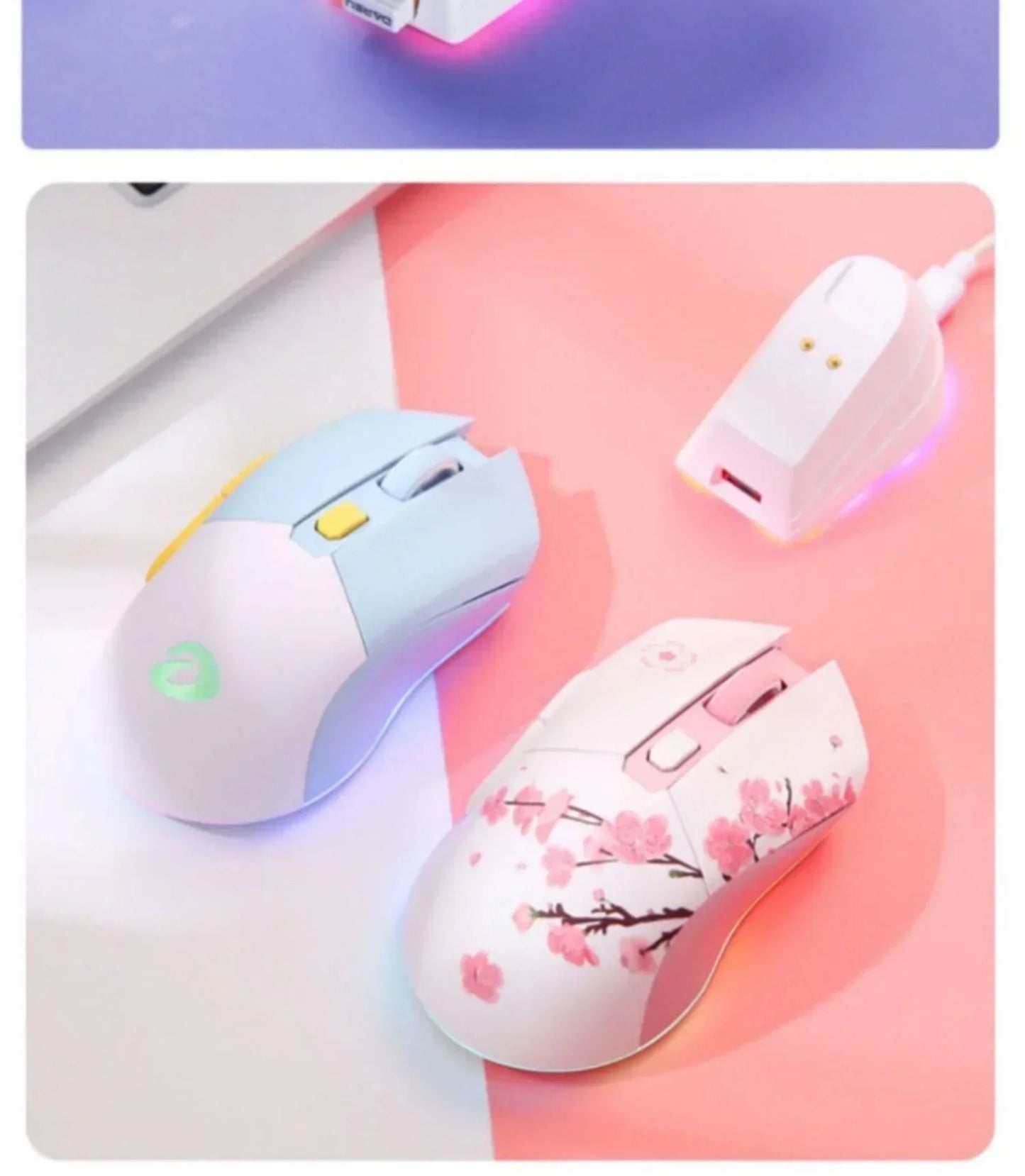 Dareu Em901 Mouse Dual Mode Wireless Charging Base Air PAW3395 Low Latency RGB Gaming Mouse Pc Gamer Accessories Custom Office