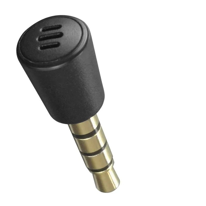 For PS4 Controller Gaming NS Handheld Direct Insertion Microphone Intercom Voice Microphone 3.5 Direct Insertion Microphone