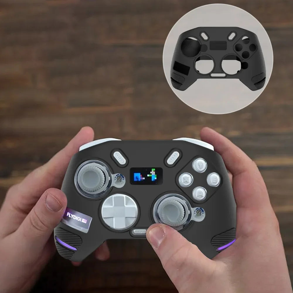 Silicone Case For FLYDIGI Vader 4 Pro / Flydigi APEX 4 Gaming Controller Protective Cover Anti Drop Dustproof Soft Skin Case
